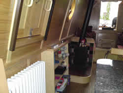 Narrowboat Interior