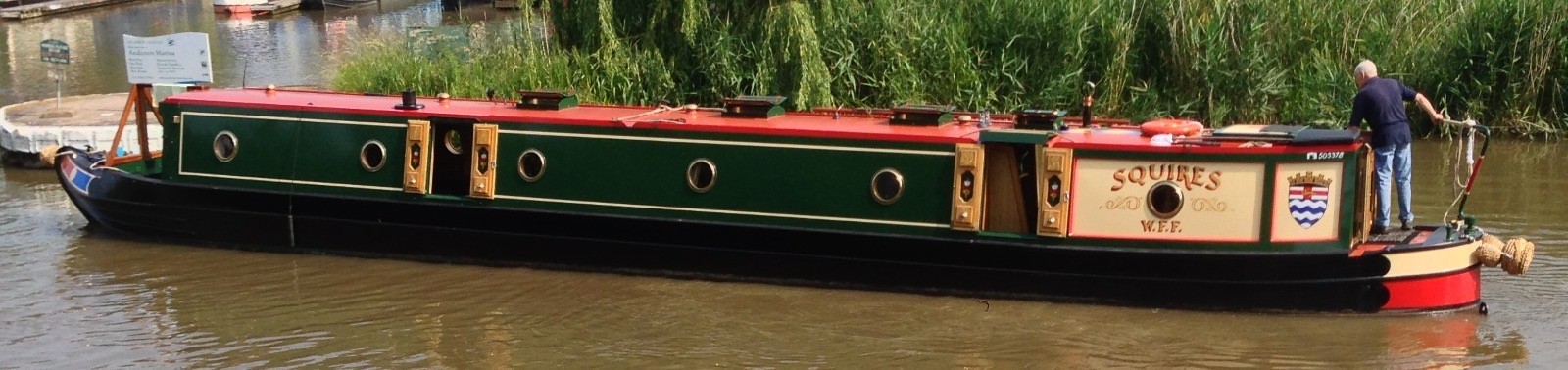 The Paintshed Ltd, Anderton — canal-side narrowboat painting scene